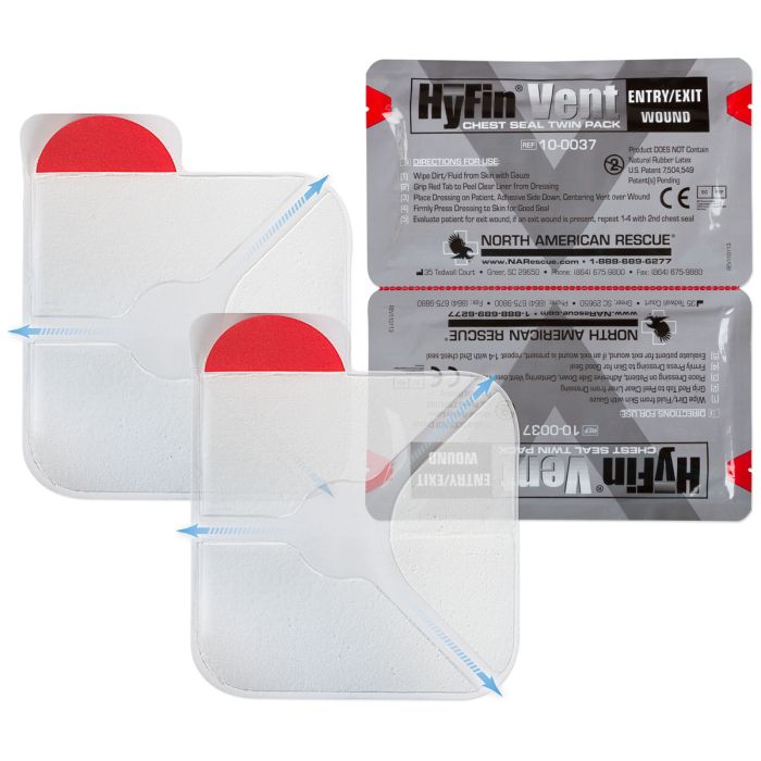 Hyfin Vent Chest Seal Twin Pack