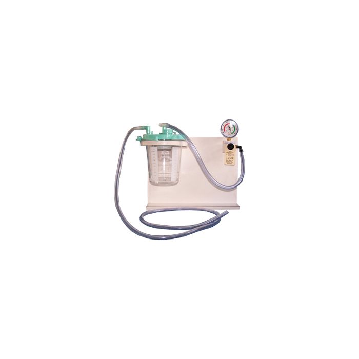Rico Model RS-4X Aspirator with Disposable Bemis Canister with 1/8 NPTM Adapter