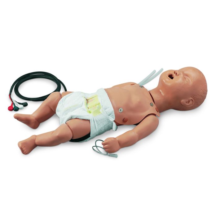 Simulaids Pediatric Als Trainer With Interactive Ecg Simulator And Carry Bag