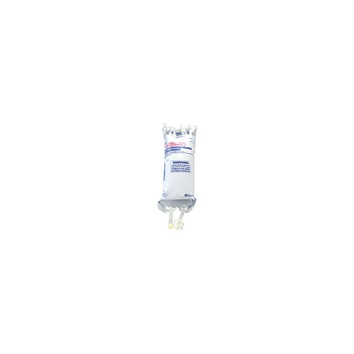 PRACTI-1000 ML IV BAG POTASUM CL METOCLOP.  CONTAINS DISTILLED WATER. (1 EACH)
