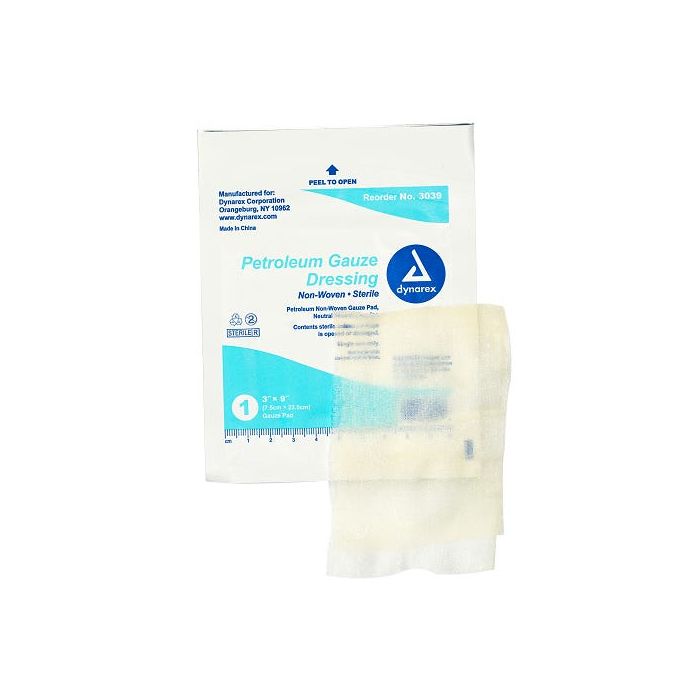 Petroleum Gauze Dressing 3" x 9"