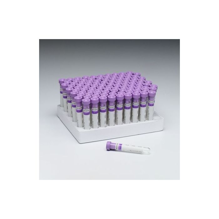 Red 16 x 100 10.0mL Plastic Clot Activator Silicone Coated  100/ Box