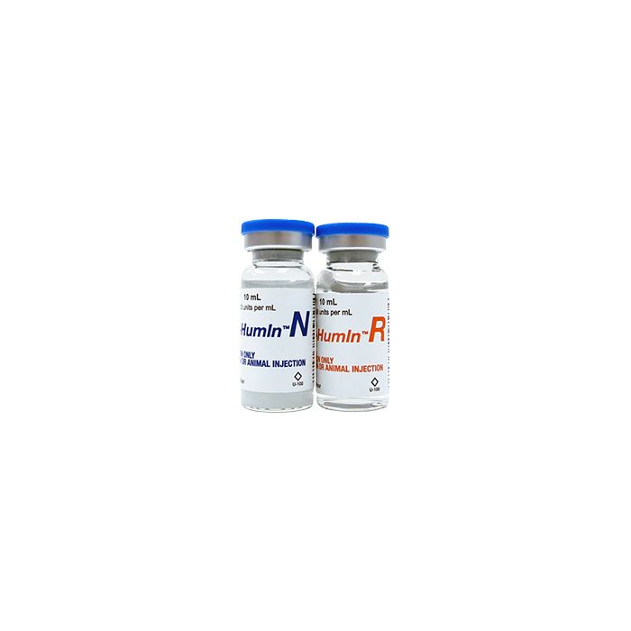 PRACTI-HUMLN INSULIN PACK. 20 R AND 20 N. DISTILLED WATER. BOX OF 40.