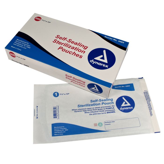 Sterilization Pouches 7.5" x 13" 5/200/Cs
