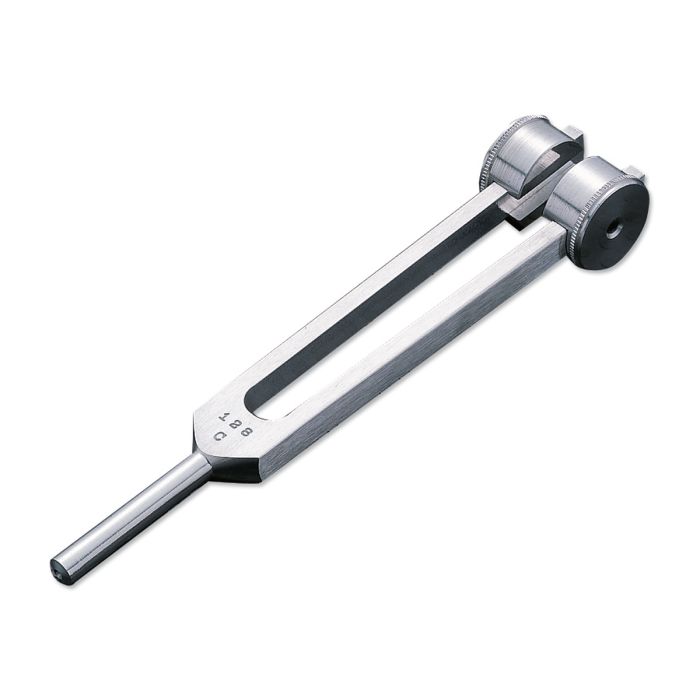 Tuning Fork, C128, with Weight