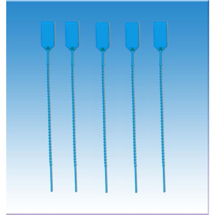 Pull-Tight Loks Unnumbered Blue 100/ Bag