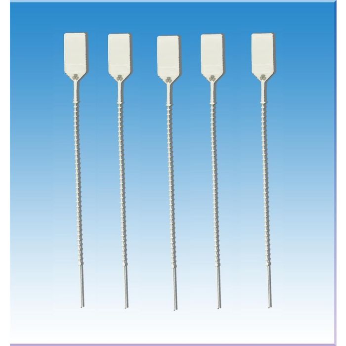 Pull-Tight Loks Unnumbered White 100/ Bag