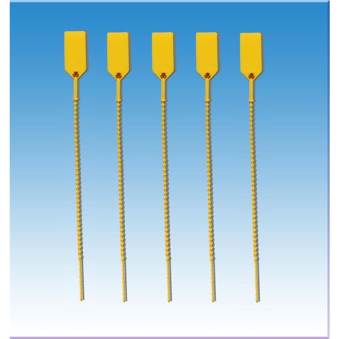 Pull-Tight Loks Unnumbered Yellow 100/ Bag