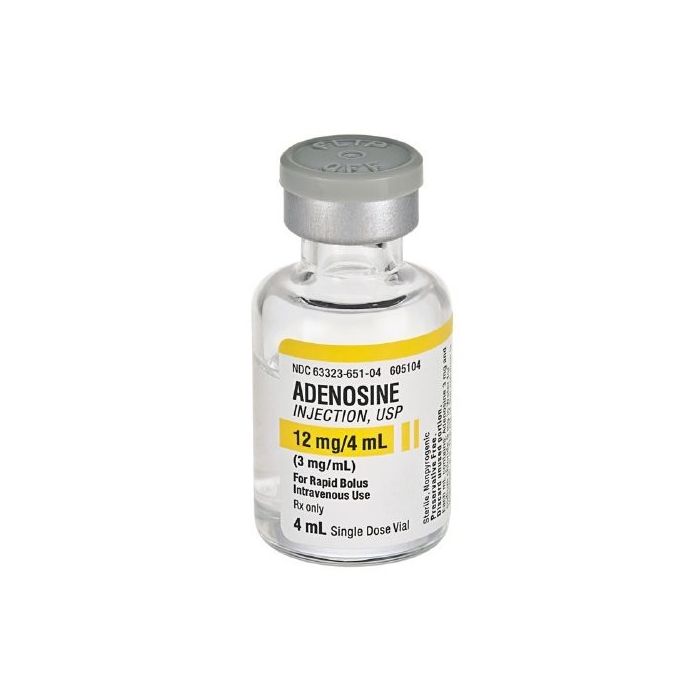 ADENOSINE INJECTION, USP 12mg/4mL (3mg/mL) 4mL VIAL