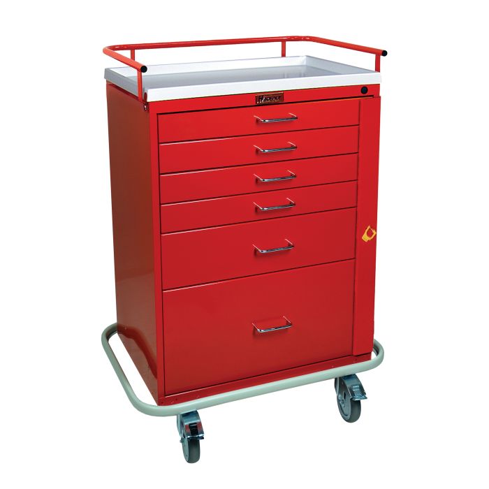Classic Line, Six Drawer Crash Cart