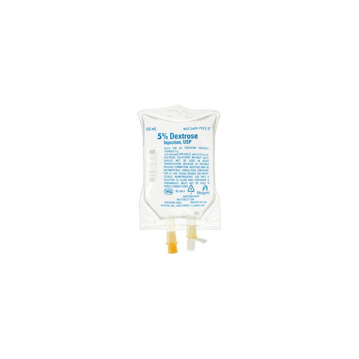 5% Dextrose Injection 100 mL 80/Case