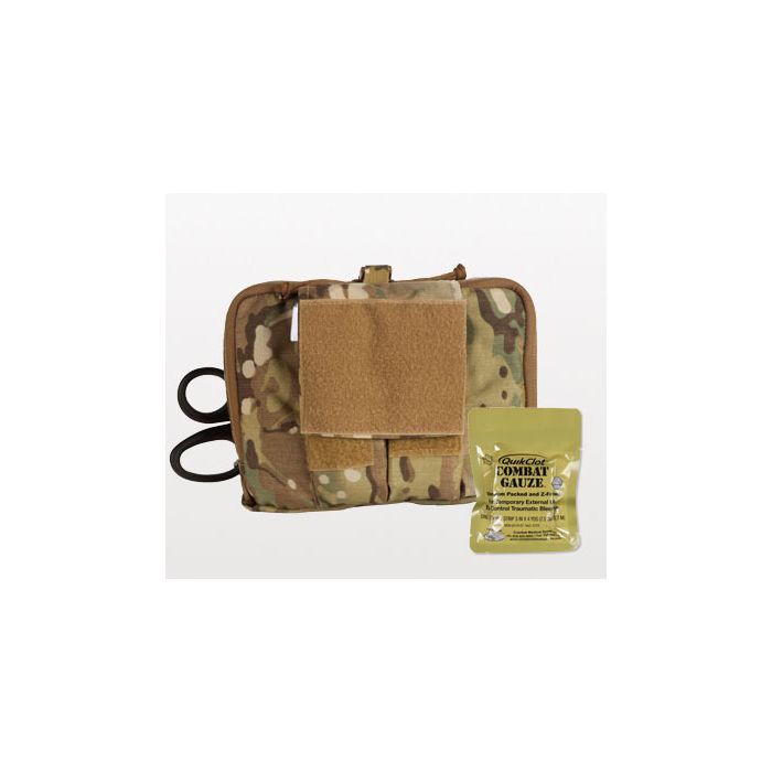 Multicam NAR-4 Chest Pouch w/Combat Gauze