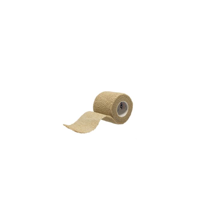Cohesive Bandage, Tan, 1" x 5yds, Latex-Free  30 rl/bx
