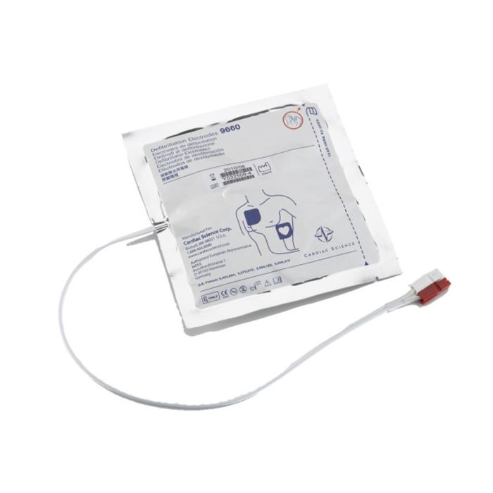 Powerheart G3 AED polarized adult defibrillation pads - Two year shelf life