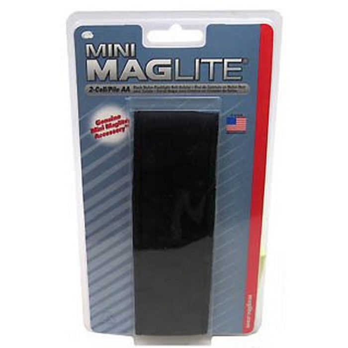 Mini Mag-Lite AA Nylon Full Flap Holster - Black