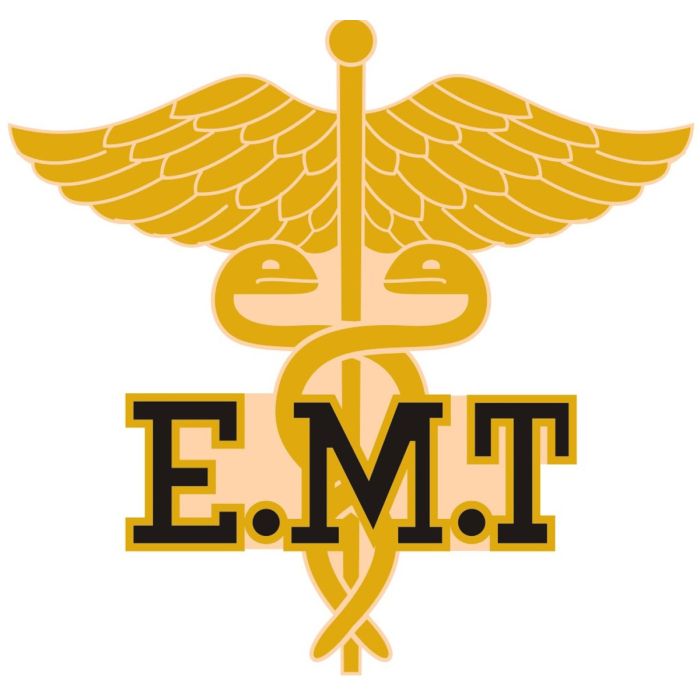 Caduceus with EMT Gold