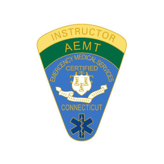Connecticut EMS Pin - AEMT Instructor