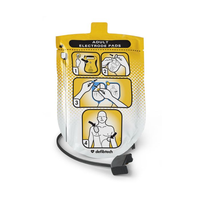 Adult defibrillation pads for DDU-100 series