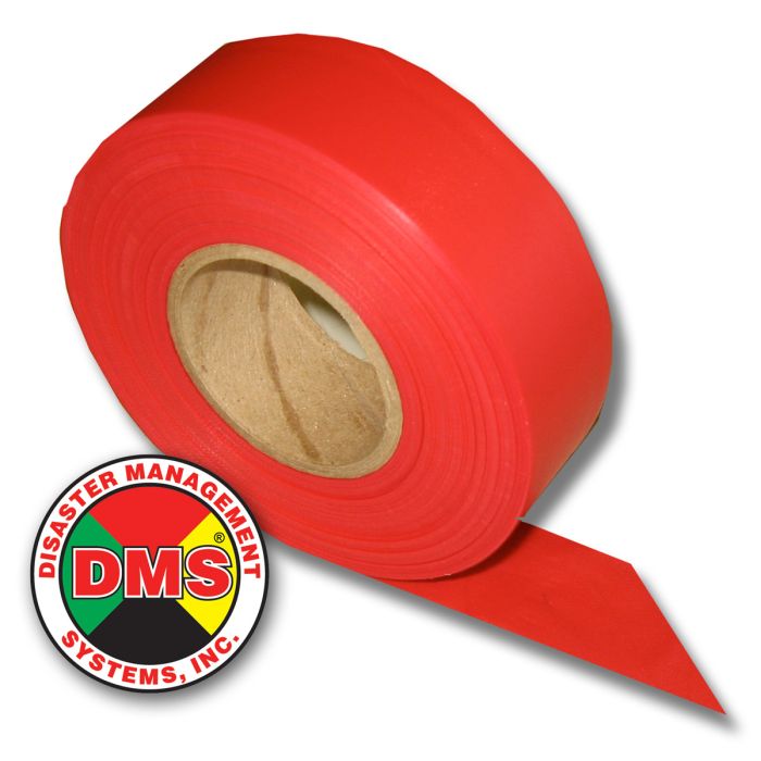Triage Ribbon Replacement 300' Roll - IMMEDIATE Red - Fits DMS-05763 Cassette