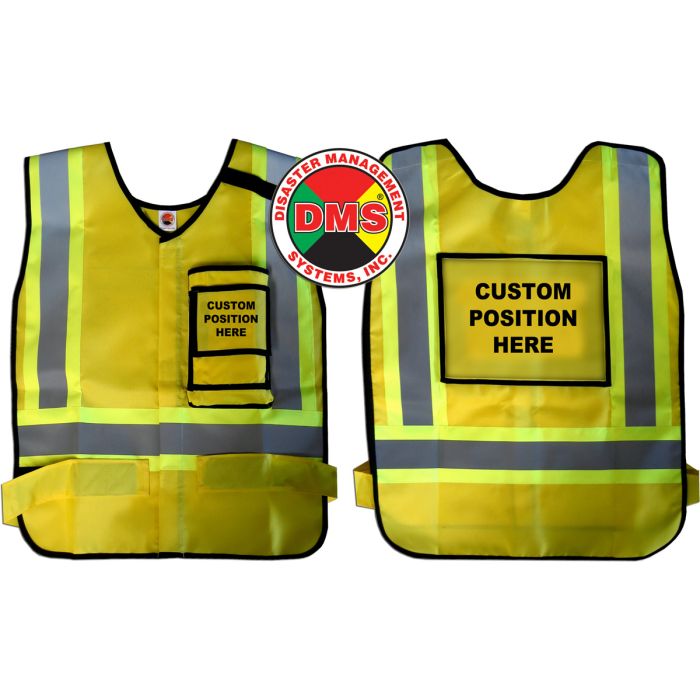 ANSI Dynamic Vest - Yellow, Placard Set Sold Separately