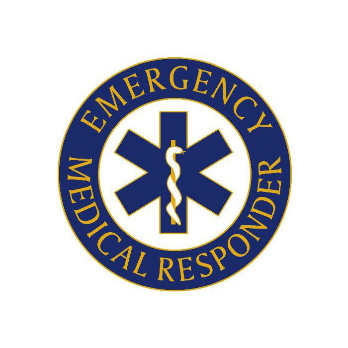 Emergency Medical Responder Pin - Gold