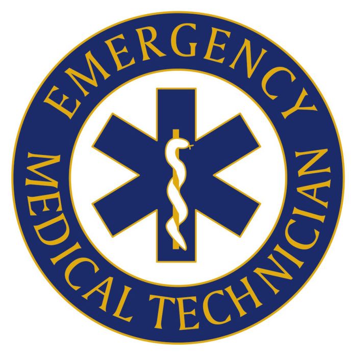 Emergency Medical Technician Pin - Gold