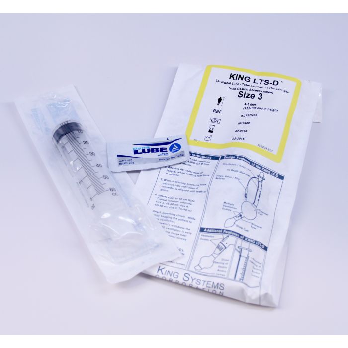 King LTD Airway Size 3 - Patients less than 5'