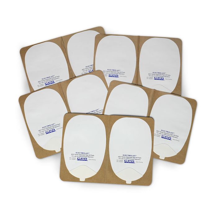 PEOP02-5 Electrode Pad Heartstream, Foam Manikins