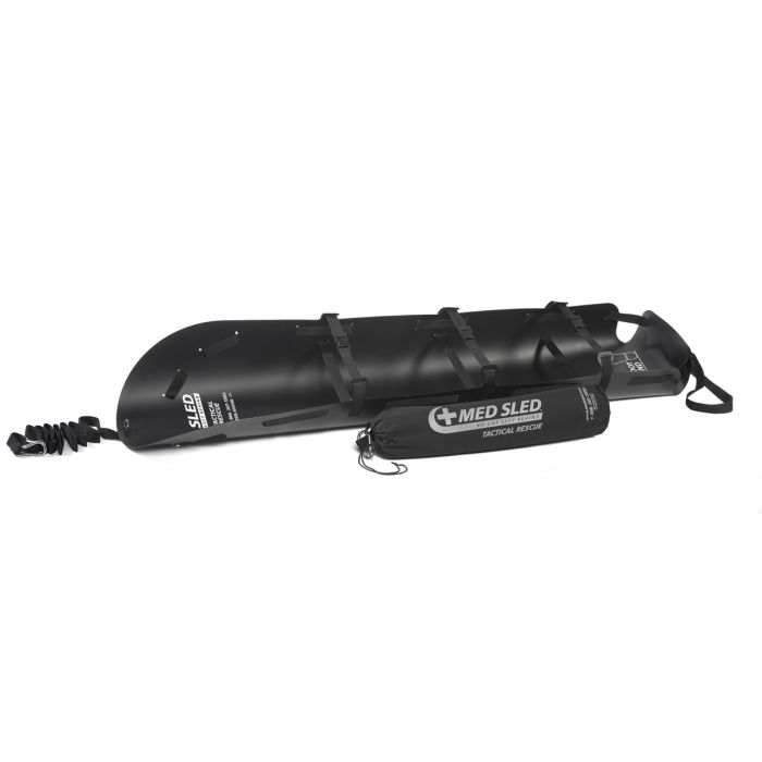 Med Sled 30" Tactical Rescue - Black Sled Bag (Not for vertical descent)