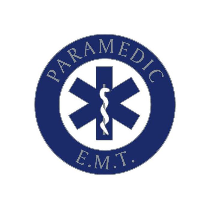Paramedic E.M.T. Pin - Silver