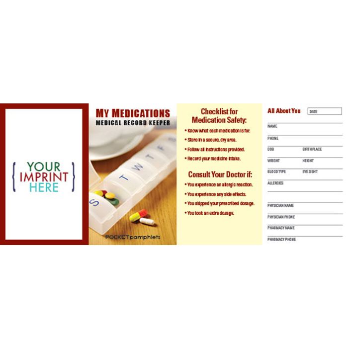My Medications Pocket Pamphlet
