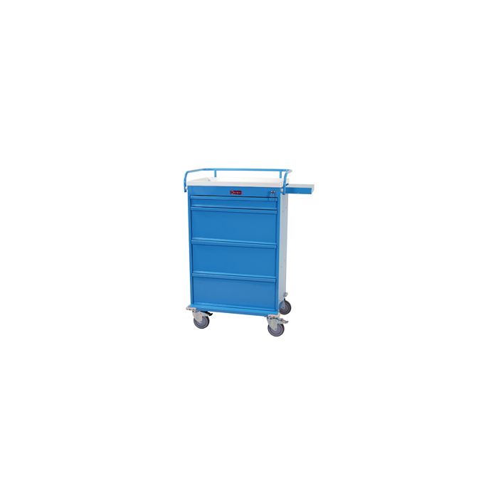 Value Line Punch Card Medication Cart with Key Lock