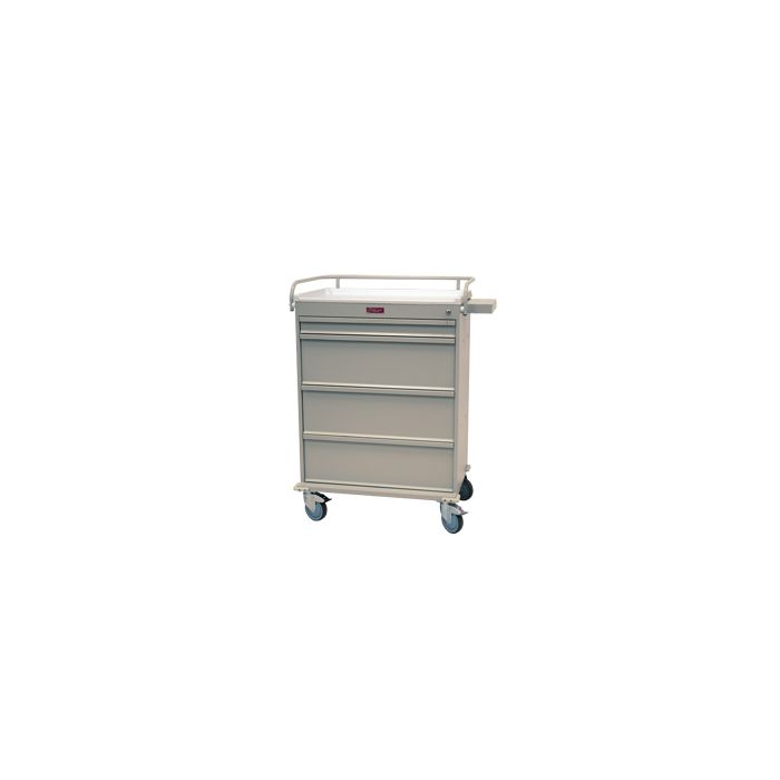 Value Line Punch Card Medication Cart with Key Lock