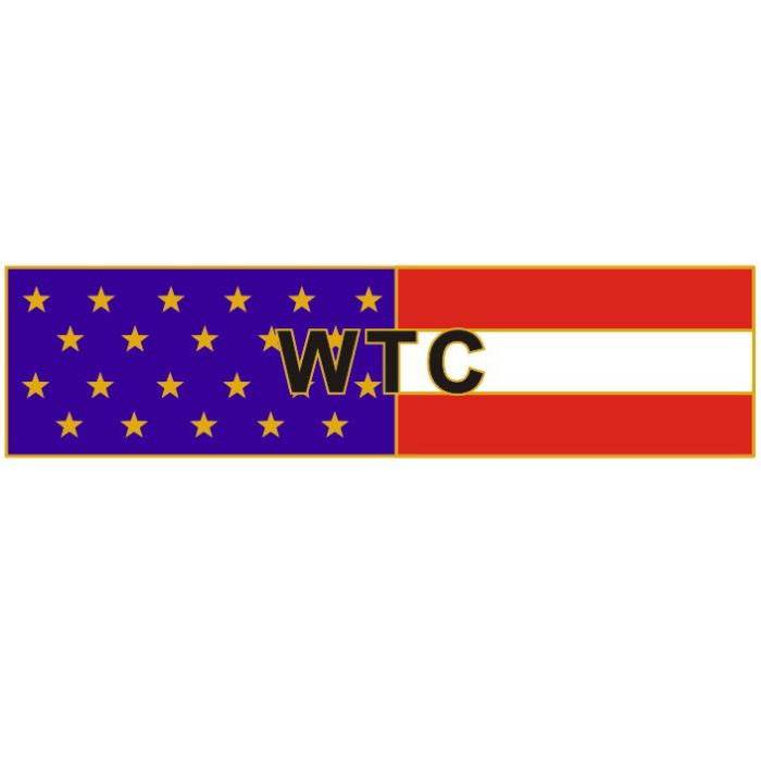 World Trace Center American Flag Pin