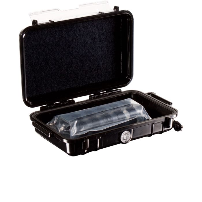 Armadillo Medication Storage Case Black/Black