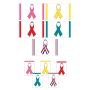 12X18 IN NYL-GLO RIBBON BANNER TEAL