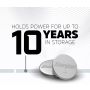 Energizer 2032 Batteries, Lithium CR2032 Watch Battery, 6 Count