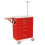 Emergency Standard Package for MDS30xx/MPA30xx, includes: 1 each MD-IV2 - IV Pole, 1 each MD-DRPSHLF - Side Mounted M-Series Drop Shelf, 1 each UHOOKS2 -Utility Hooks, set of 2, 1 each MD-CARDBRD - Cardiac Board, 1 each O2HLDR - Oxygen Tank Holder, 2