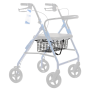 HD Rollator Basket, Black, 1
