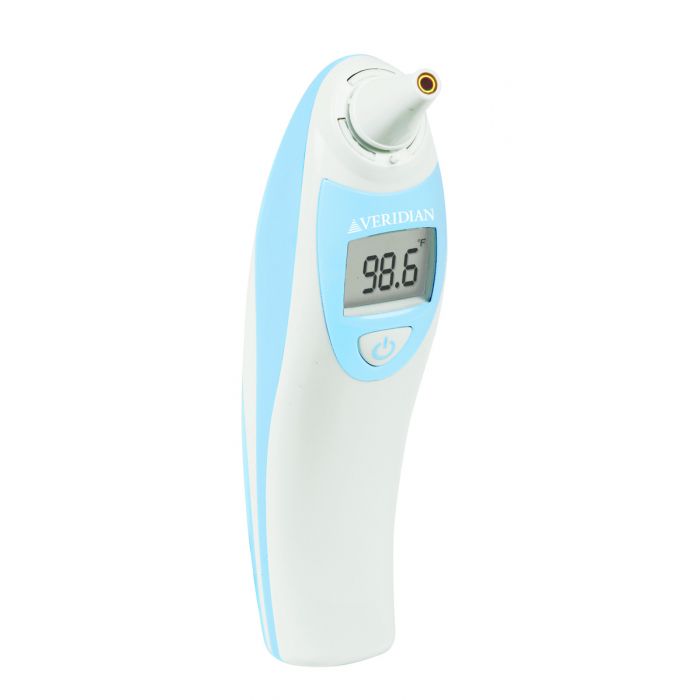 Clinical Ear Thermometer With Probe Covers, Rechargeable Batteries -  SAVELIVES