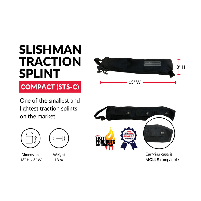 STS-C  Slishman Compact Traction Splint