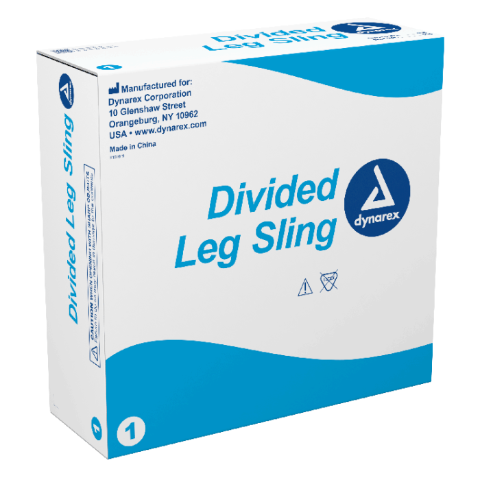 Bariatric Divided Leg Sling, XX-Large, Blue, 1/bx