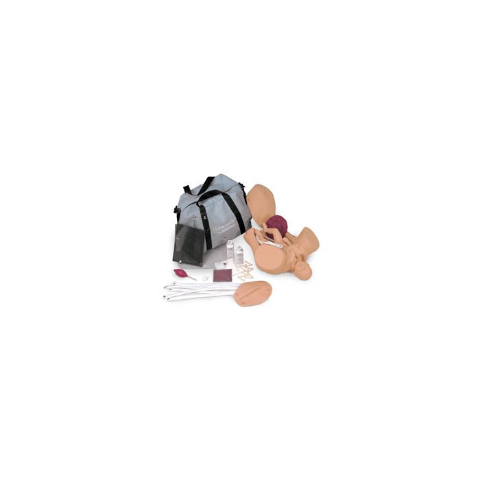 Simulaids OB Manikin With Overlays White