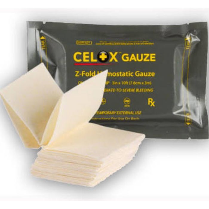 Celox 5' Z-Fold Gauze