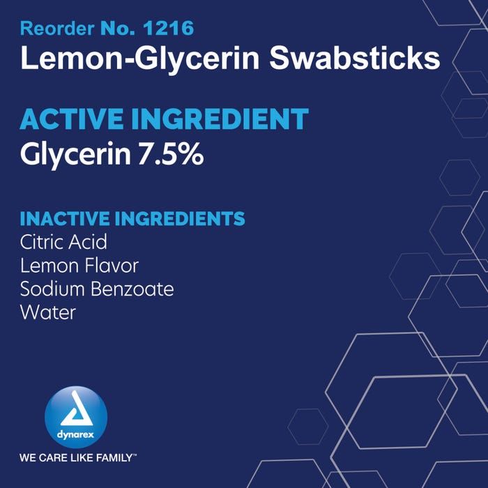 Lemon Glycerin Sticks