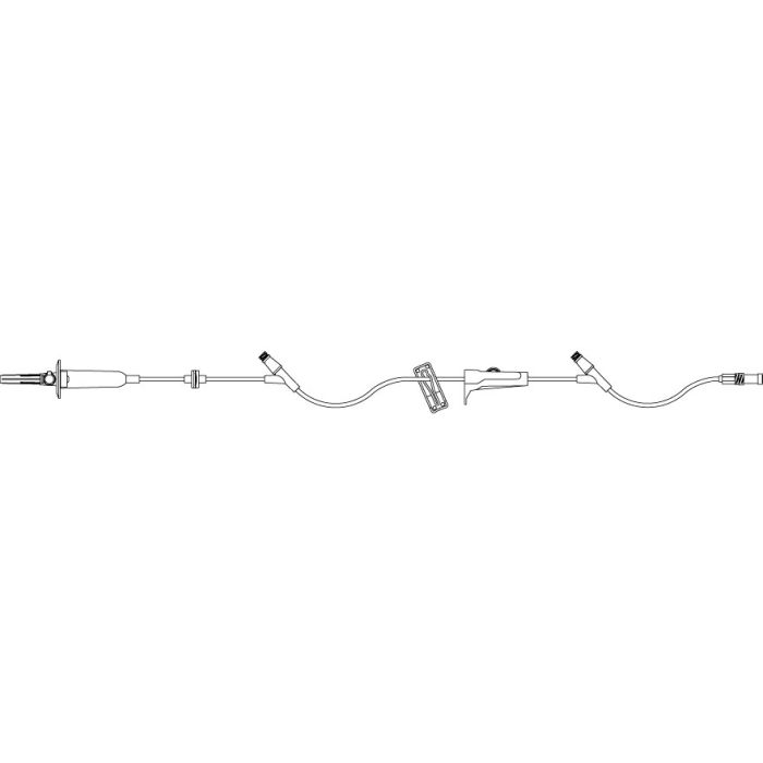 LifeShield Primary Piggybaxk IV Set 15 Drop/ 48/Case