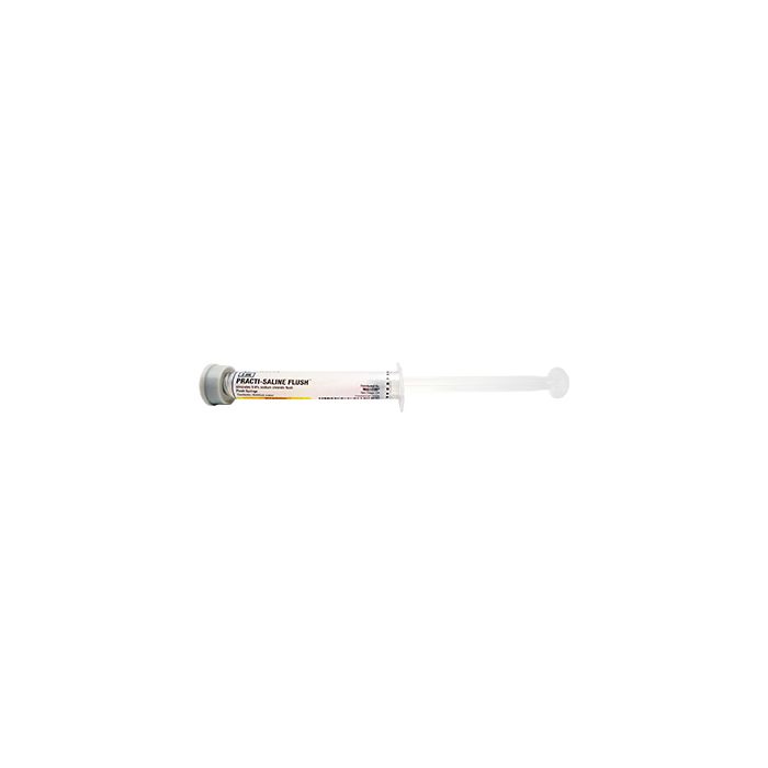 PRACTI-SALINE FLUSH 3 ML. BOX OF 30. (Available 2016)