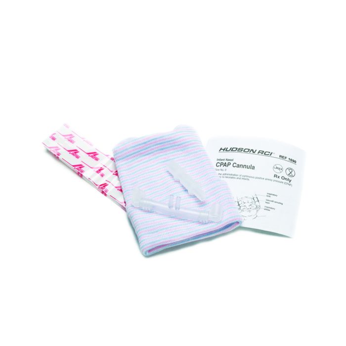 Infant Nasal Prong CPAP Cannula Set, Size 0, 10 Fr, 10/CS