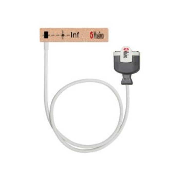 Masimo 2512 M-LNCS Inf Infant Adhesive SpO2 Sensor 18 inch 20 per Box ...