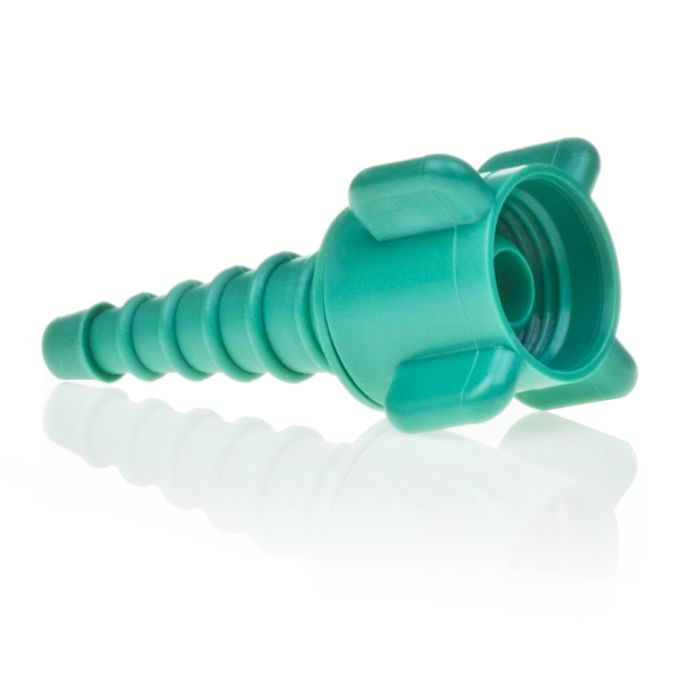 PLASTIC NIPPLE & NUT 50/CS